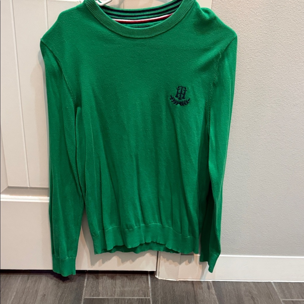 Tommy Hilfiger Vibrant Green Sweatshirt